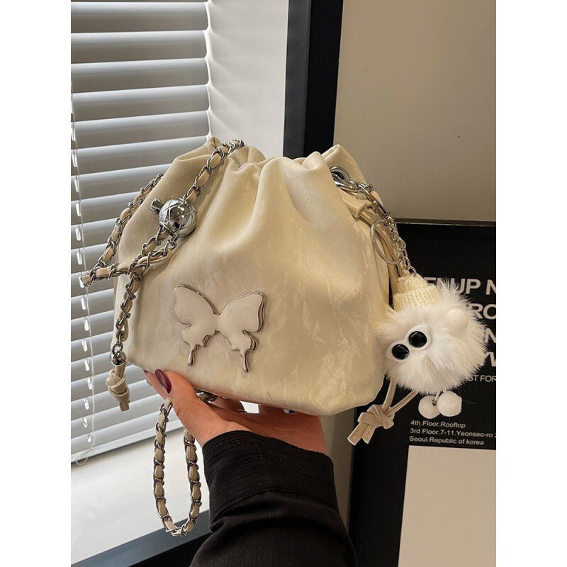 designer bag Summer Small Luxury bag Bag for Women 2025 New Design Sense Niche Designer Chain Crossbody Bag Fashion Hot-Selling Bucket Bag