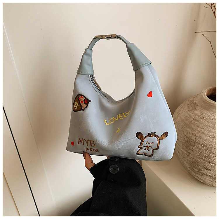 2025 Autumn New Shoulder Bag Popular bag Niche Embroidery Women s Hand held Bag Autumn New Designer Bag New Women s Crossbody Bag women s Fashion Hand