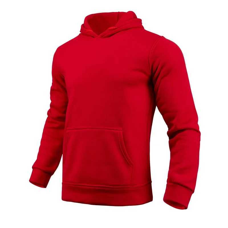 Mens Hooded Sweatshirt Solid Color Pullover All Season Daily Casual Sport Hoodie Home Outdoor Comfort Fashion Coat Y250811