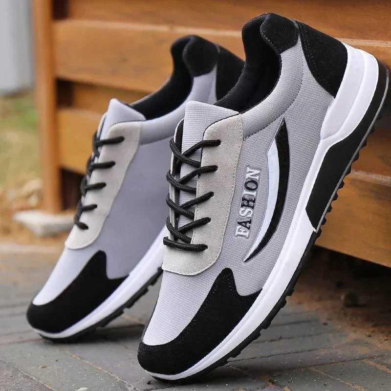 2025 New Mens Sneakers Running Shoes for Men Thick Bottom PaTChwork Male Sports Shoes Trendy Sneakers Male Mens Shoes Z250812