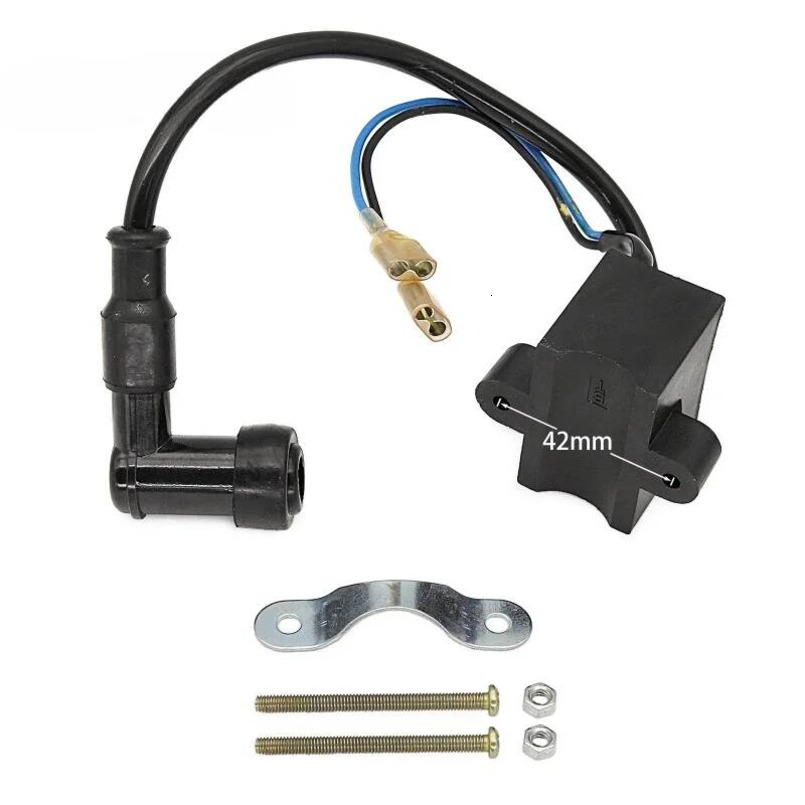 High Performance CDI Ignition Coil Replacement for 49cc - 50cc 60cc 66cc 80cc 2-stroke Engine Motor Motorized Bicycle Bike With