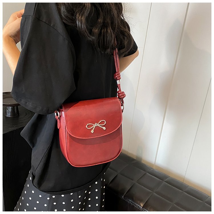 2025 Autumn New Women s Shoulder Bag women s Cute Bow Women s Crossbody Bag Small bag and Exquisite Phone Bag Autumn New Solid Color Designer Bag