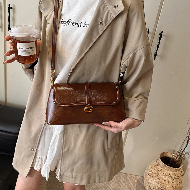 Fashion women's bag 2025 new single shoulder underarm bag designer crossbody bag