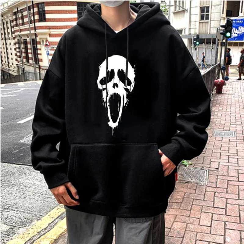 Skull Y2K Hoodie for Men Women Gothic Punk Sweatshirts Fashion Casual Pullover 11 Colors Trendy Streetwear Unisex Autumn Winter Y250811