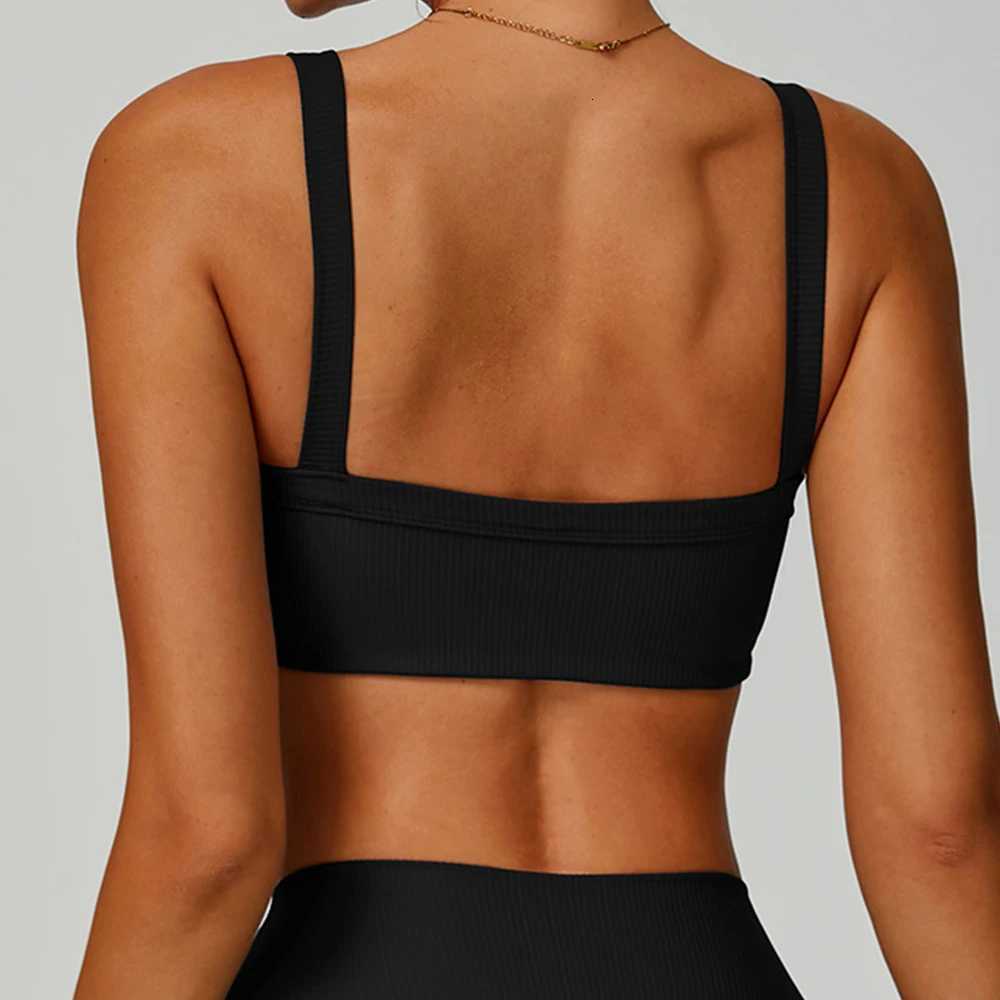 High Strength Sports Bra Women Anti-Sweat Fitness Top Bra Shockproof Crop Top Breathable Push Up Sport Bra Gym Workout Tops Z250812