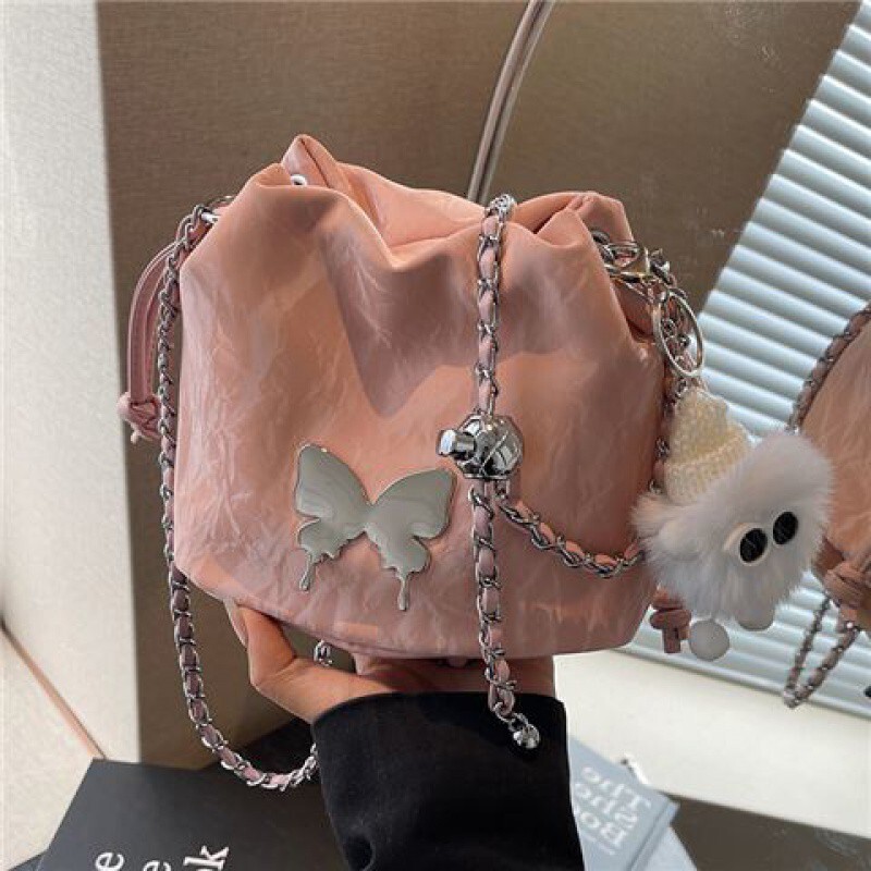 designer bag Summer Small Luxury bag Bag for Women 2025 New Design Sense Niche Designer Chain Crossbody Bag Fashion Hot-Selling Bucket Bag