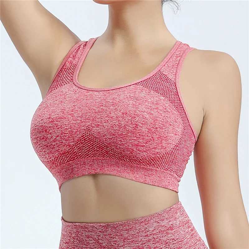 Women Sports Bra Top Push Up Fitness Bra Running Workout Underwear Sport Tops For Women Breathable Running Vest Gym Wear Z250812