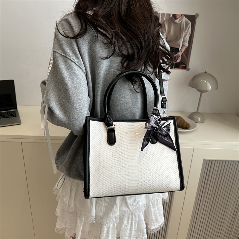 Scarf New Trend Commuting Simple Color Block Women s Textured Casual Stylish Single Shoulder Crossbody Handbag Small Square Bag ddmymarket