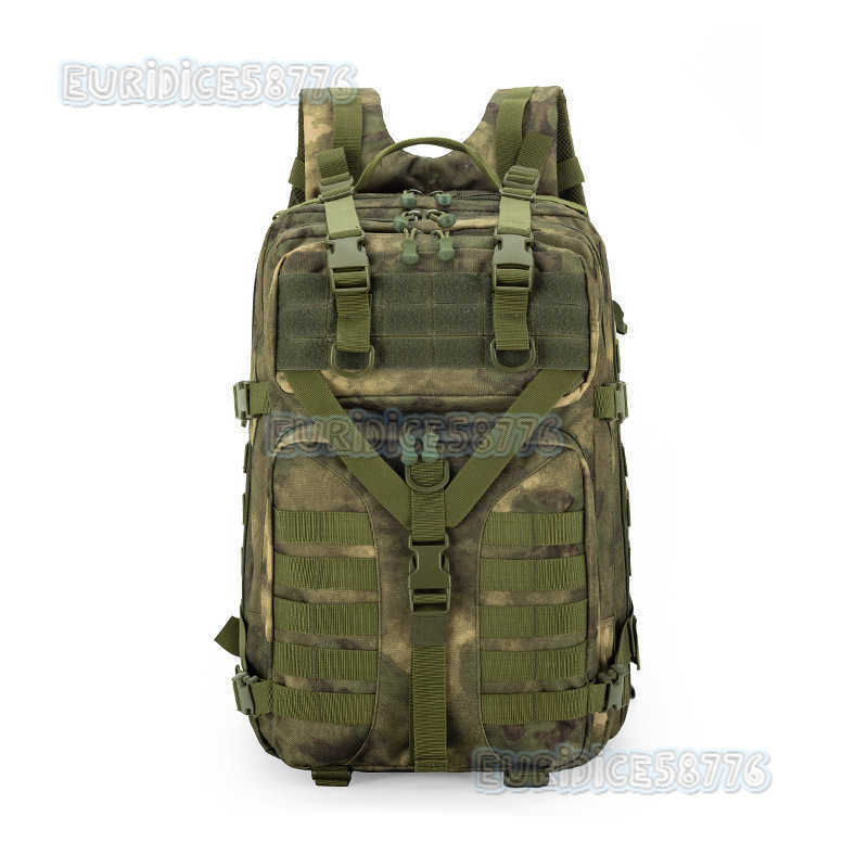 New Tactical Camouflage Backpack Mens Outdoor Mountaineering Hiking Camping Multi-functional Large Capacity Backpack H250811