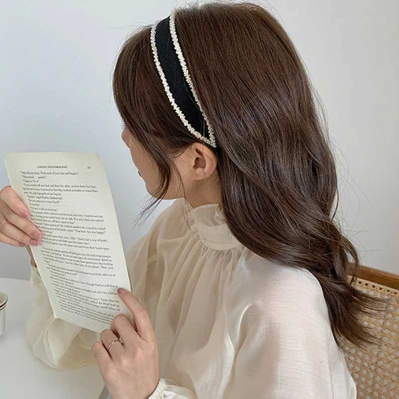 Small Fragrant Wind R Beads Twisted Band Fem Geetric Wide Version Out Band Simple Forest Wash Hair Accessories X250812