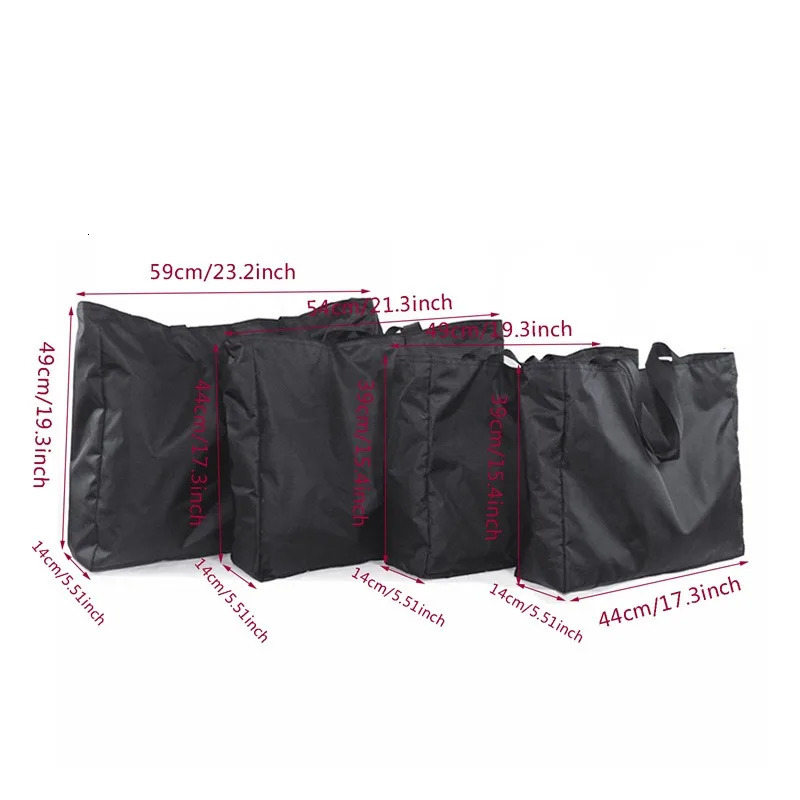 Shopping Bags Solid Color Zipper Large Capacity Grocery tote Washable Reusable Simple Outdoor Heavy Duty Fashion Bag 250724 - view 7