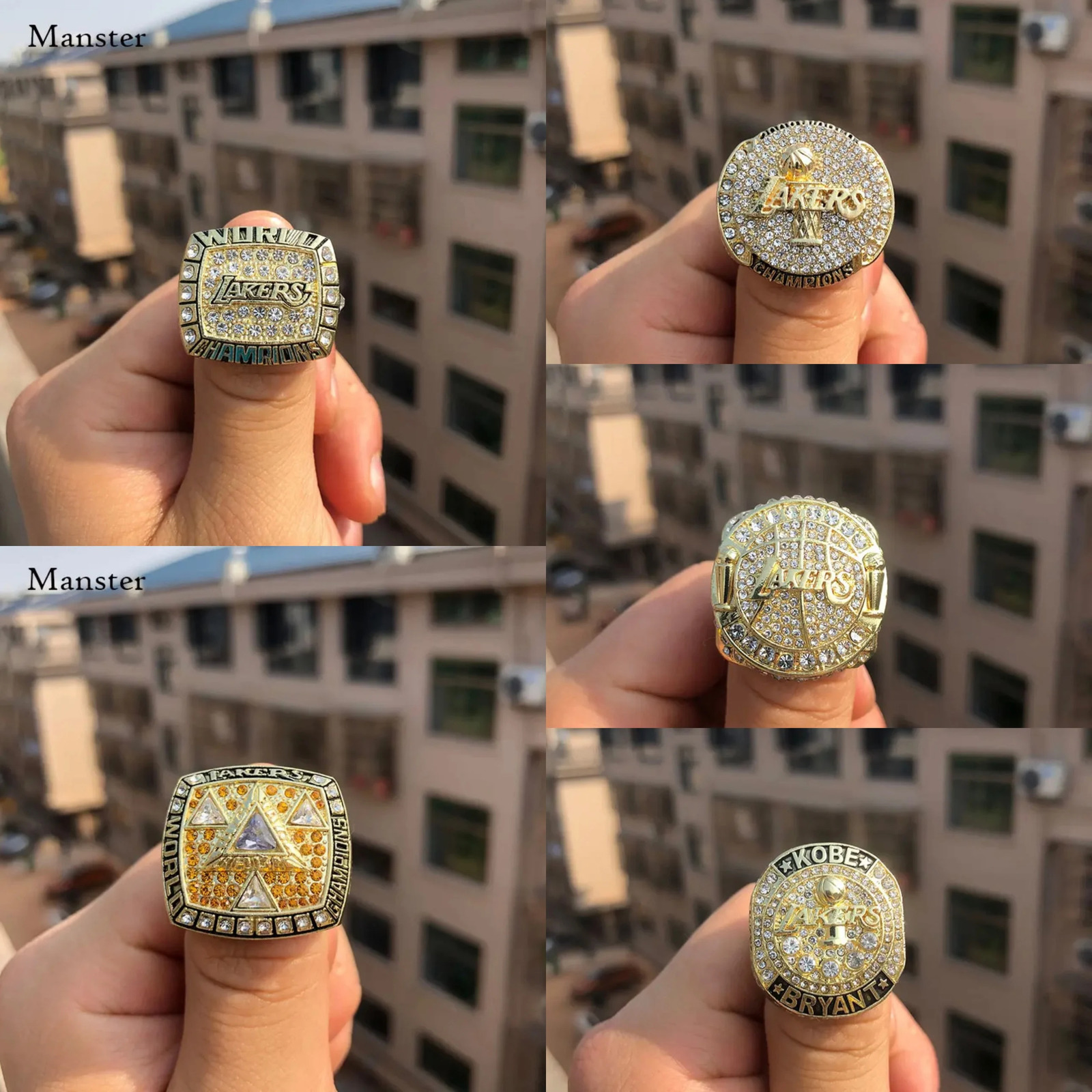 Championship Rings Bling Jewelry for Men Multi-n Trophy Gifts 250812