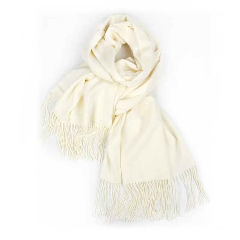 Y1419 wool scarf women autumn and winter thick warm ladies tassel shawl