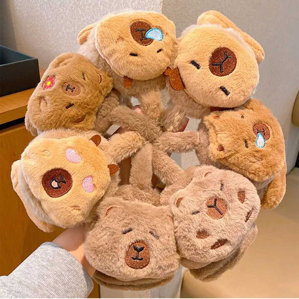 ute tsapybara Er Warm Earmuffs Cartoon Windproof Winter Earflaps Plush Soft Er Cover Warmth Kids XJ250812
