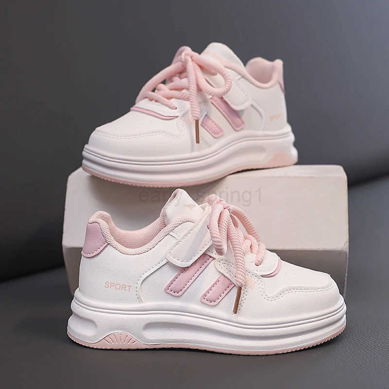 2025 New Childrens Spring Girls Fashion Multi Color Sports Shoes Large Childrens Versatile Casual Shoes T250812