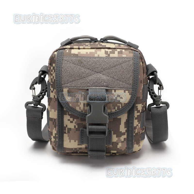 Okali Outdoor Sports Kit Molle Expansion Mobile Phone Bag Small Waist Bag Multifunctional Single Shoulder Messenger Bag H250811