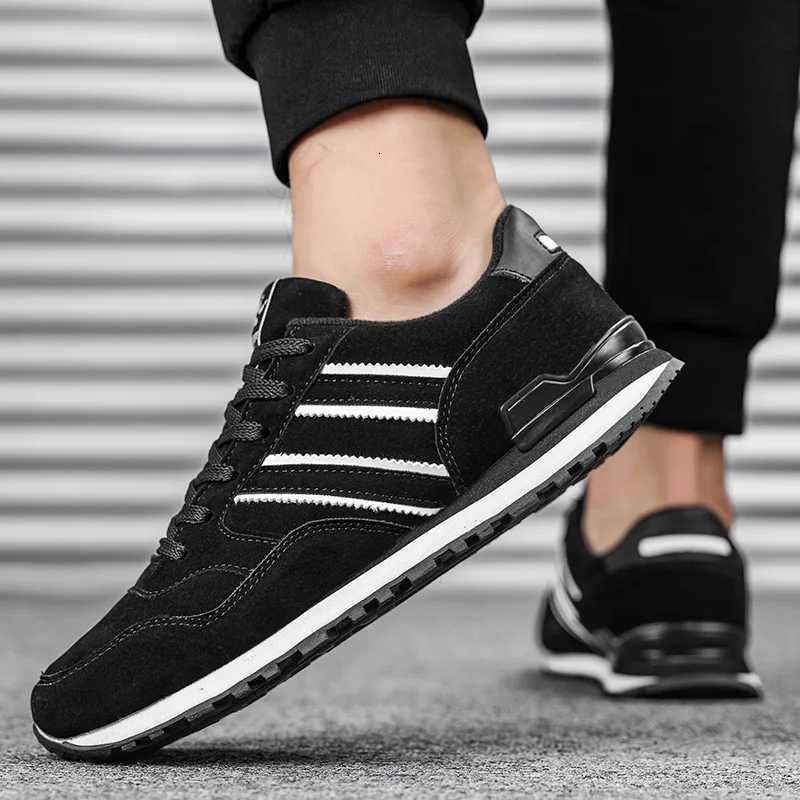 Artificial Leather Men Causal Shoes Male Spring Men Casual Light Shoes Sneakers Lac-up Flats Breathable Outdoors Sapato Z250812