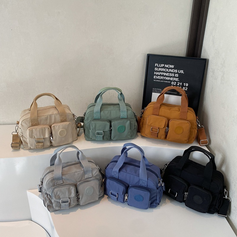 New Fashion Versatile Nylon Tote Single Shoulder Storage Mommy Trendy Casual Crossbody Bag
