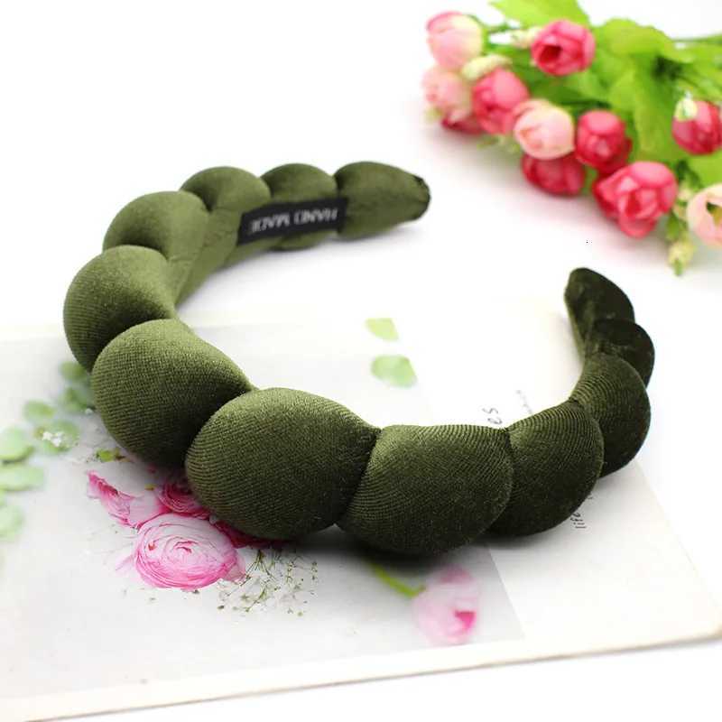 Fashion Padded Bands For Wen Wide Bezel Hairbands Thick Velvet Hair Hoop Girls Sponge Non-Slip Hairband Hair Accessories X250812