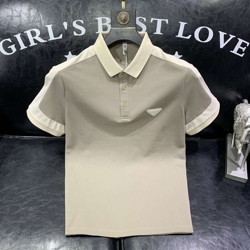 Casual Male Dressing: Stylish Short-Sleeved Collared Polos Ideal for Summers