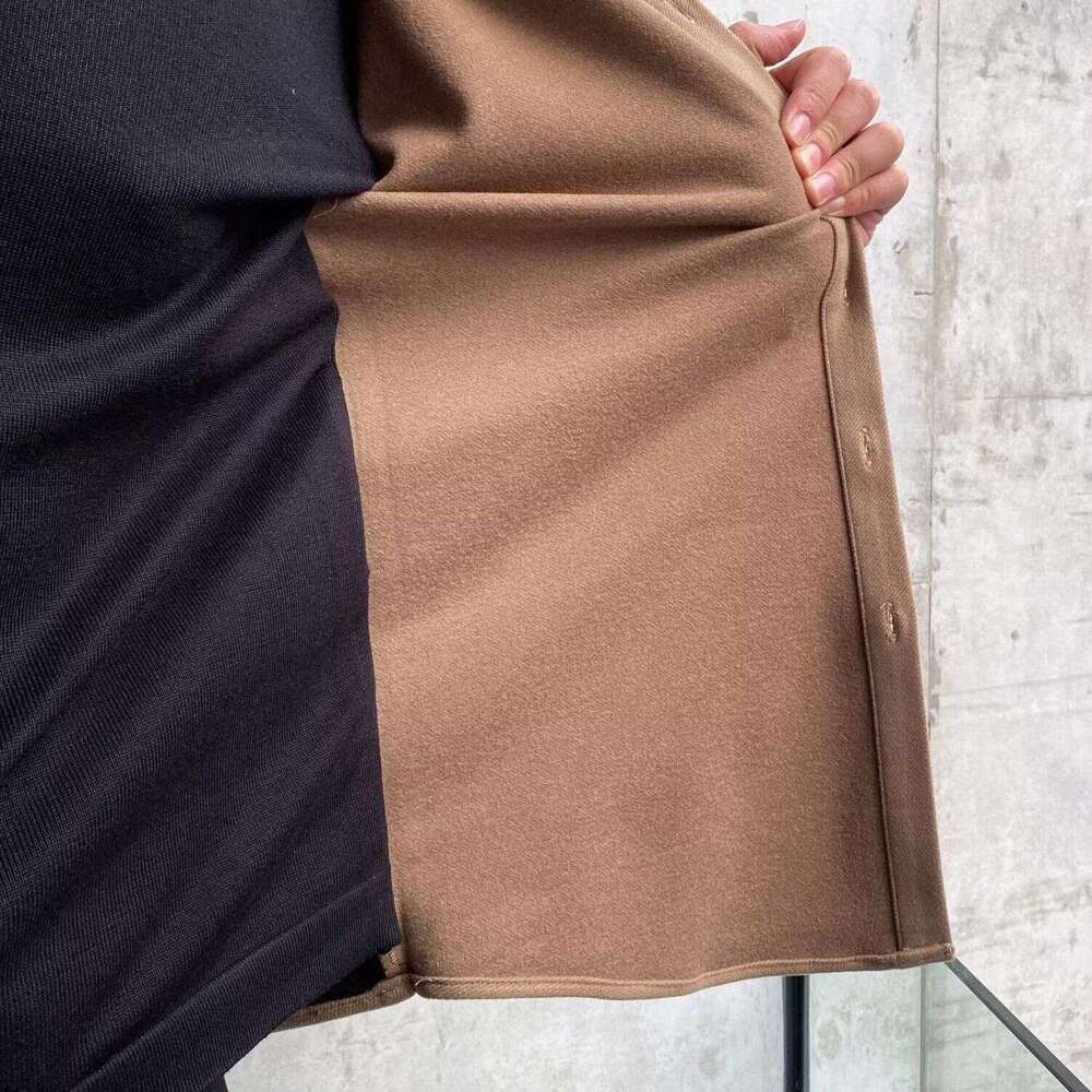 Fake Two-Piece Men's Long Sleeve British Style Patchwork Jacket Spring Autumn Knitted Base Shirt