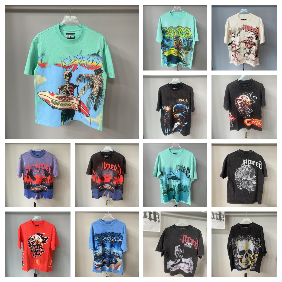 shirt designer t shirt Mens Y2k Graffiti Letter tee Hip Hop Sweatshirts Pullover Long Sleeve hoodie US size S-XL A01