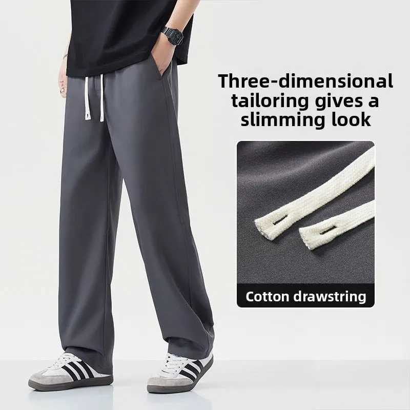 Summer Pants for Men Trendy and Versatile Loose Straight-leg Teenage American Quick-dry Cargo Casual W250812