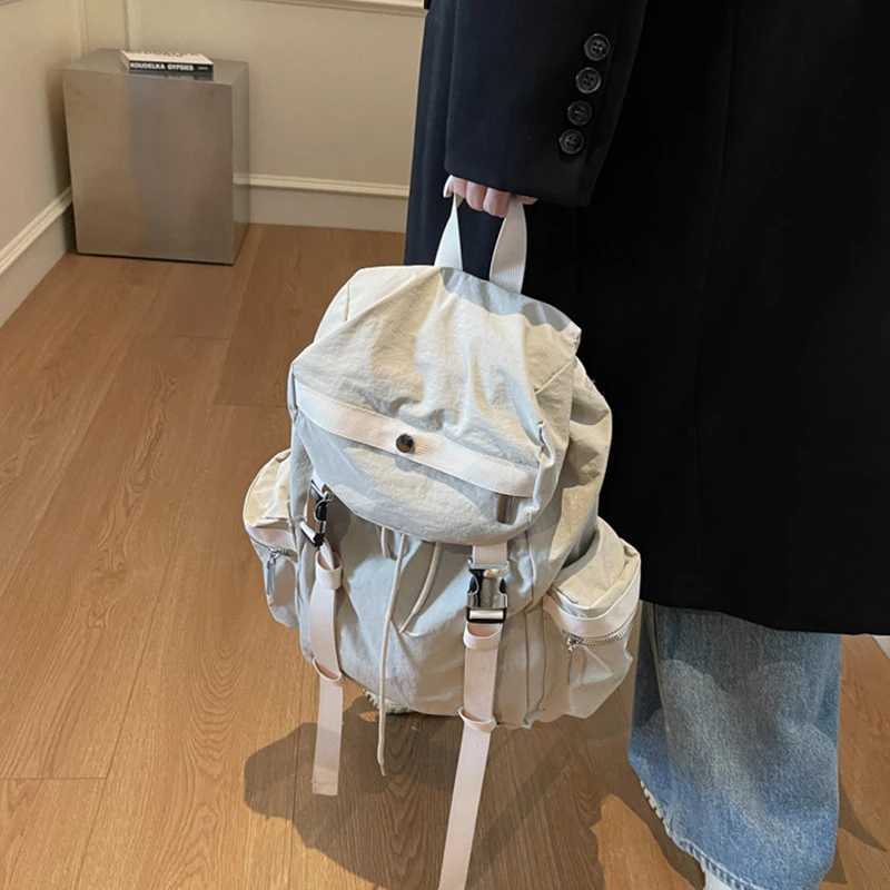 Design Womens Large Capacity Backpack Outdoor Sports MOUntaineering Bag Large Capacity Waterproof Lightweight Handbag Y250811