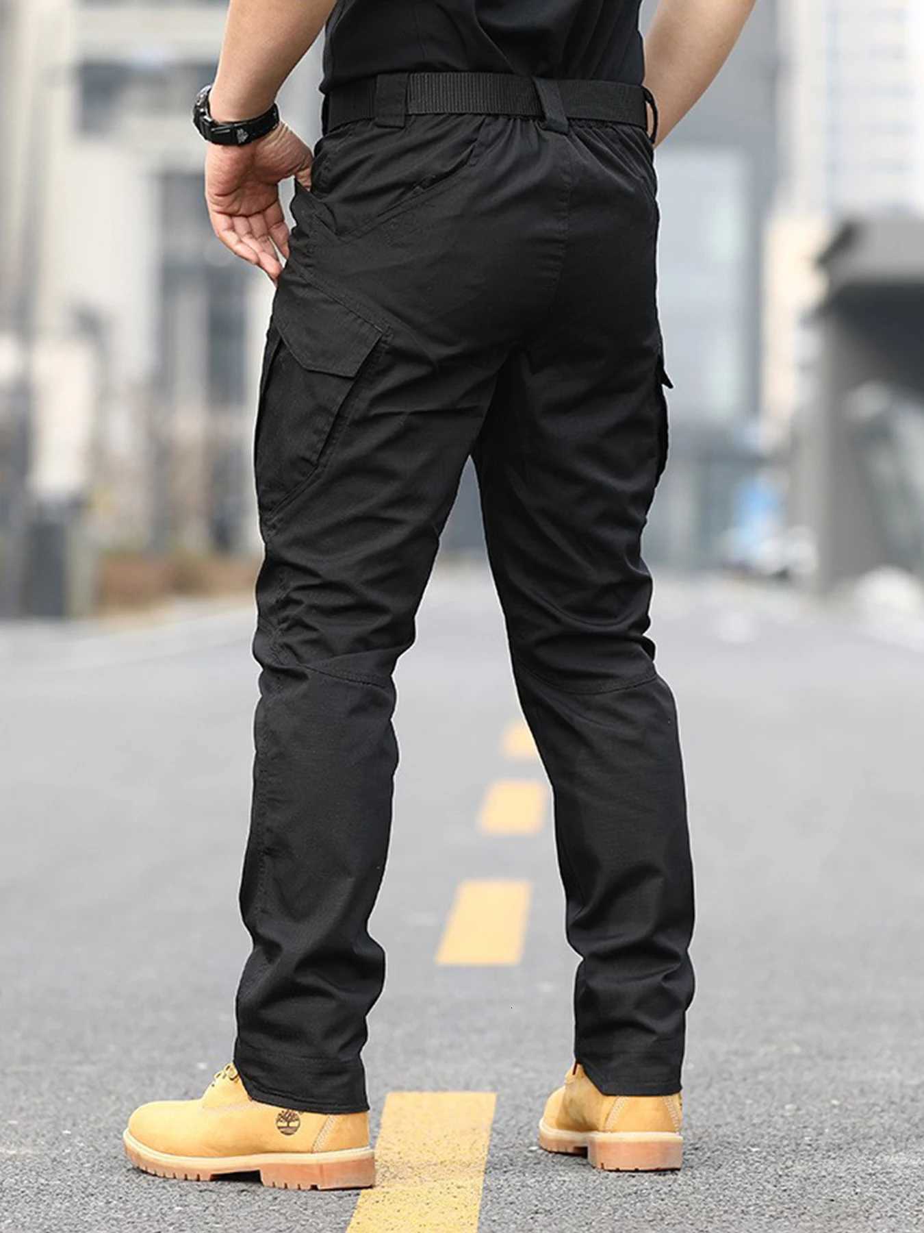 Cargo Pants Mens Underpants Pant El Pants Large Size Bottom Ankle Twill Pants Work Adjustment Fit Easy Pants X250812