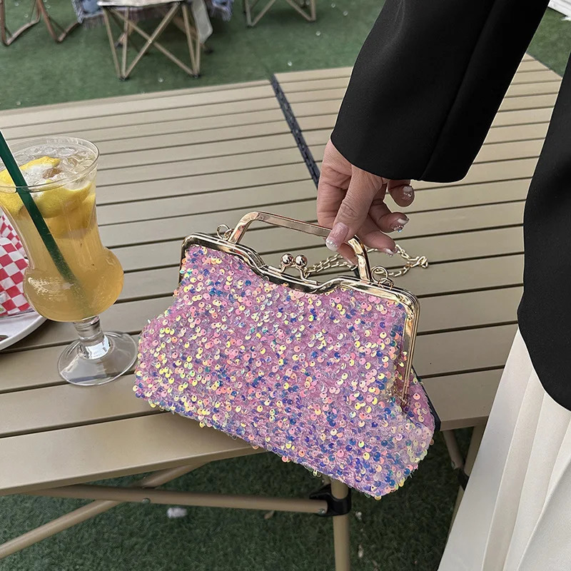 Spring Summer Fashion Squints Bling Shoulder Bags for Women Handbags Elegant Party Purse and Handbgs 250809