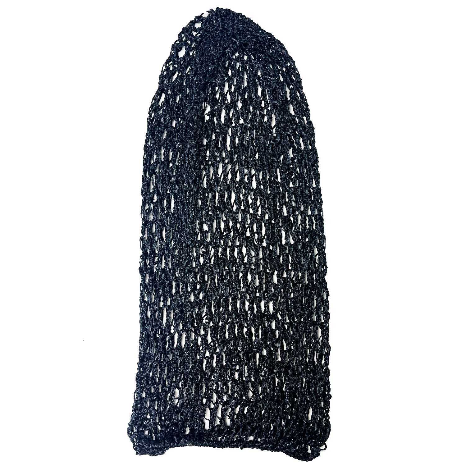 Fashion Wen Crochet Hair Snood With Elastic Edge Long Hair Net Mesh Sleeping Nightcap Turban Wear Hair Net X250812