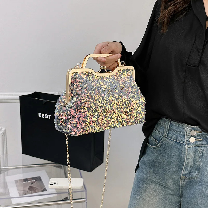 Spring Summer Fashion Squints Bling Shoulder Bags for Women Handbags Elegant Party Purse and Handbgs 250809