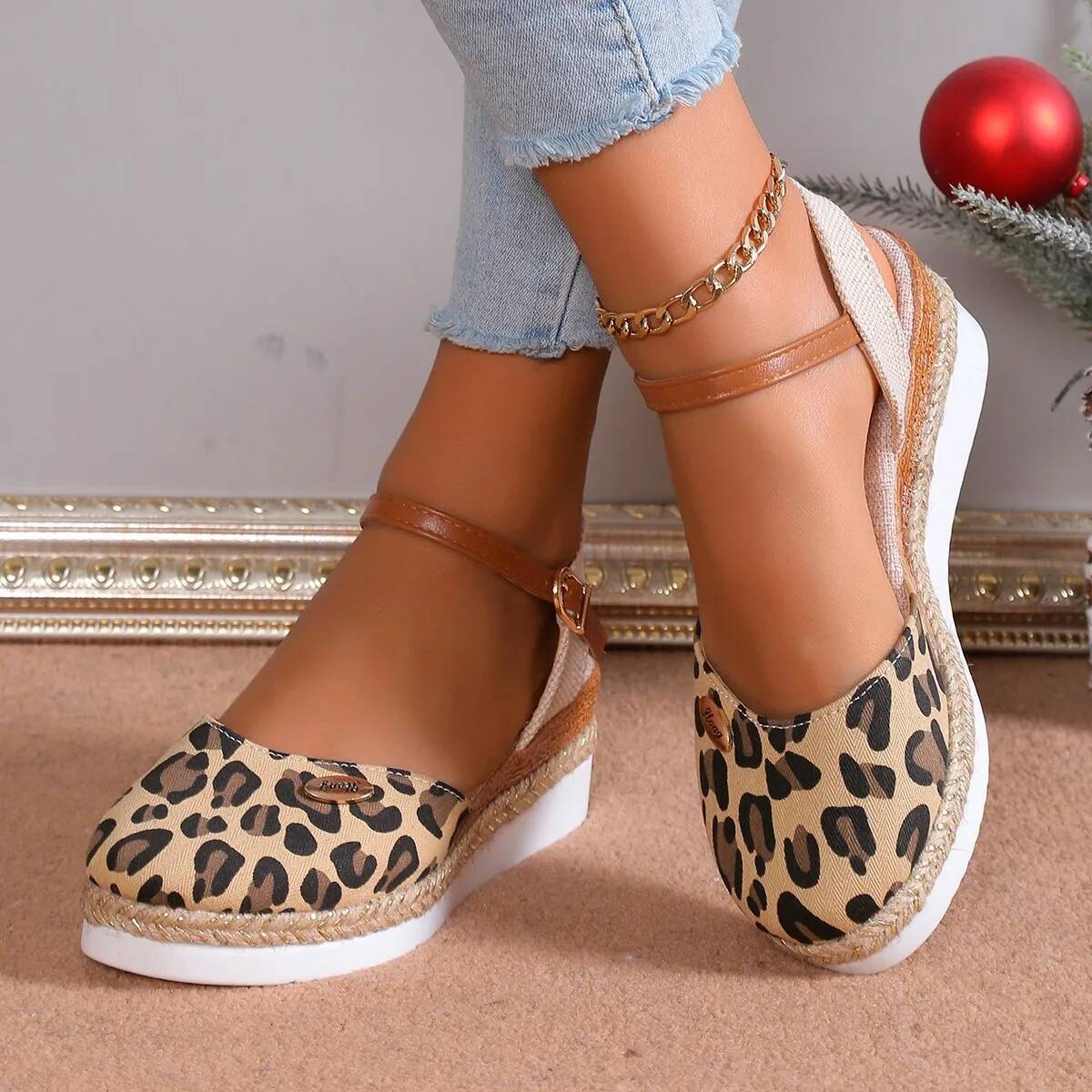 Wedge 2024 New Fashion Summer for Women Designer Shoes Platform Sandals Woman Heels Plus Sandalias Mujer ddmynov