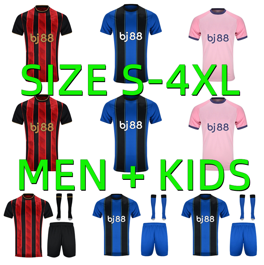 25 26 AFCB Bournemouth Cherries soccer jerseys EVANILSON RYAN CHRISTIE BROOKS SOLANKE 2025 2026 CHRISTIE OUATTARA LERMA BILLING Football Shirts Uniforms Men kids