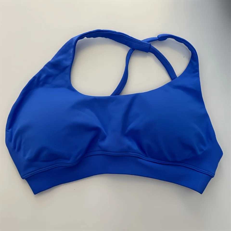 Asymmetric Sports Bra for Women One Shoulder Padded Top Bra Hollow Out Sexy Gym Bra Openback Workout Tops Z250812