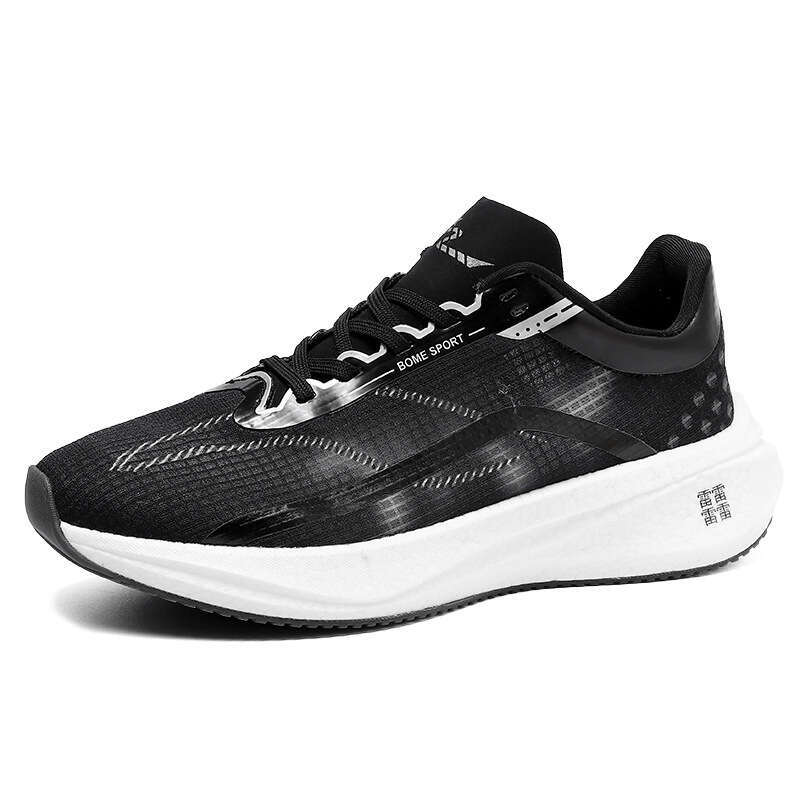 Feidian 3 Popcorn Men Free shipping Trendy Molded Sports Dad MD Ultra-light Mesh Running Shoes for Couples Marathon