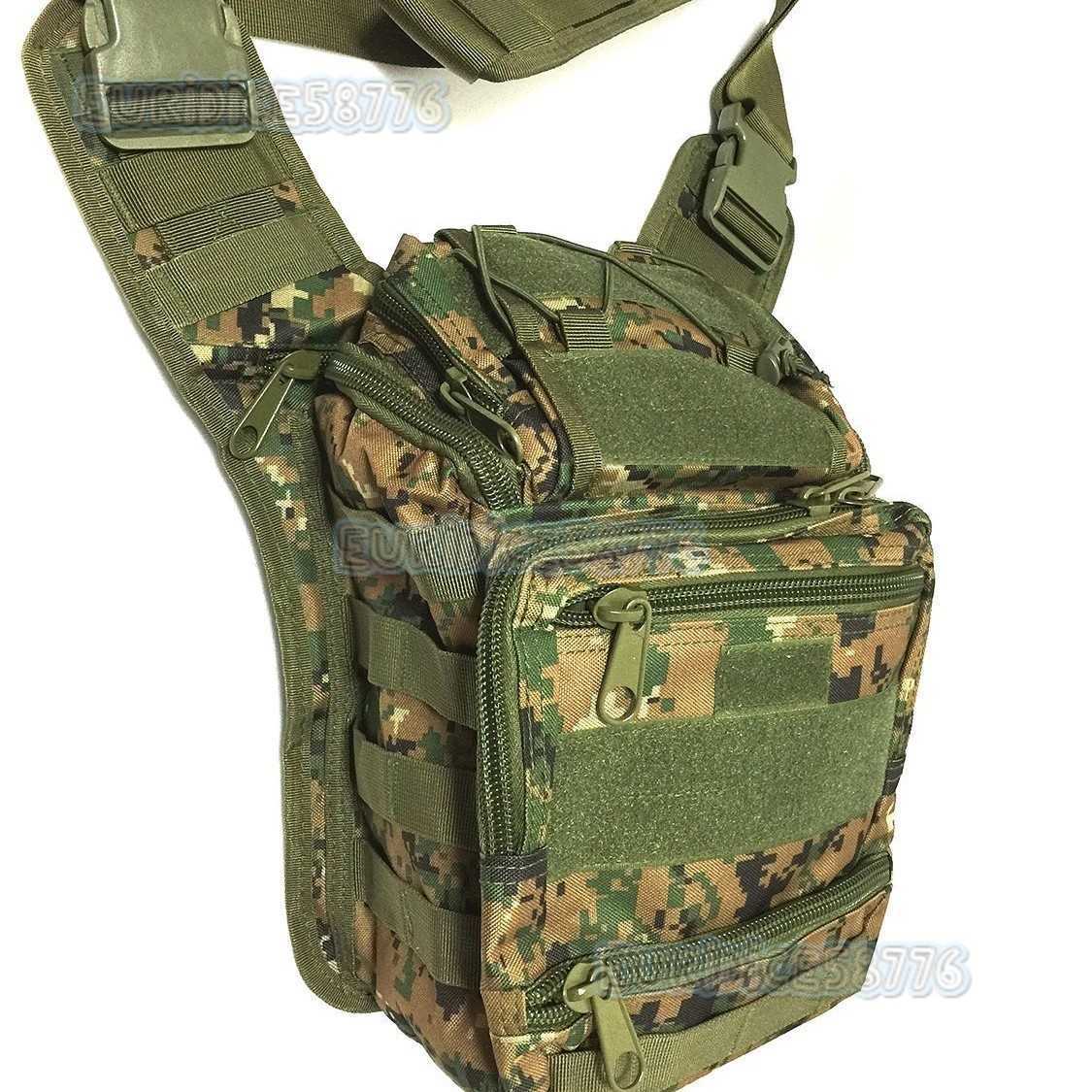 Saddle Bag Tactical Single Shoulder Double Shoulder Chest Bag Waterproof Camouflage Crossbody Photography Bag Gannet Saddle Bag H250811