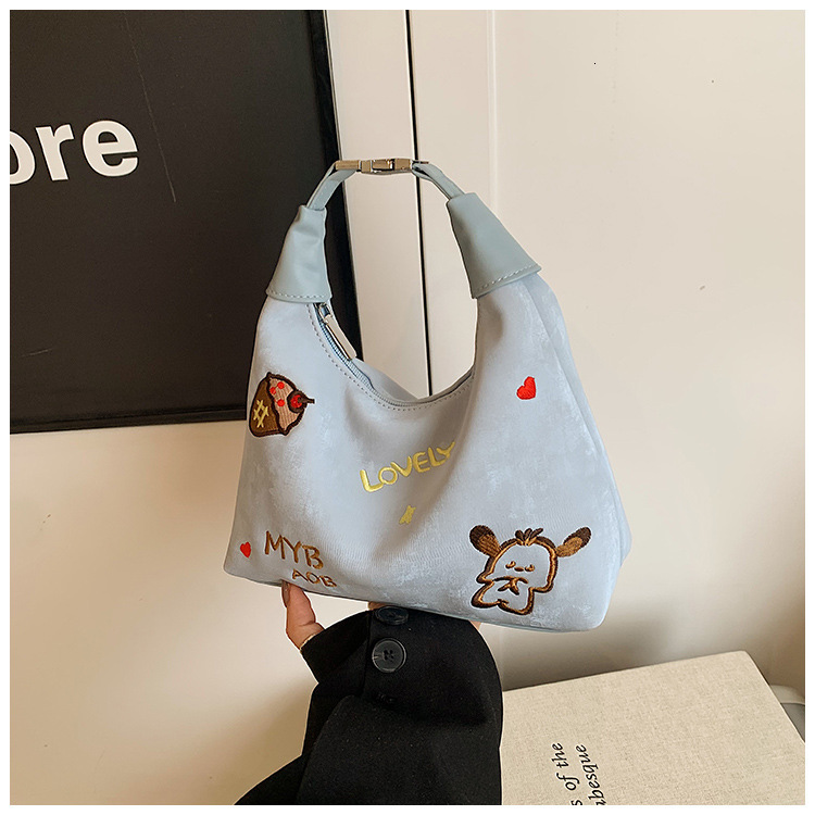 2025 Autumn New Shoulder Bag Popular bag Niche Embroidery Women s Hand held Bag Autumn New Designer Bag New Women s Crossbody Bag women s Fashion Hand