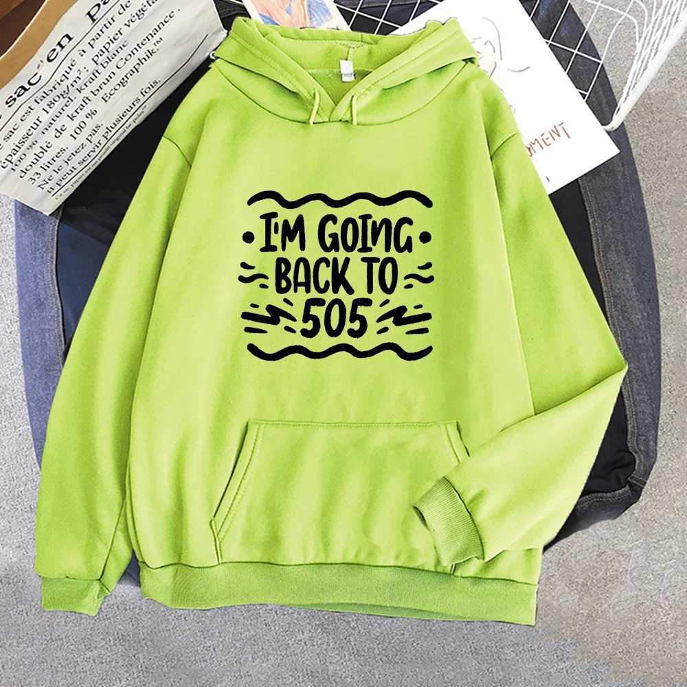 Im Goning Back To 505 Hoodie for Fans Mens Casual Long SLeeve Sweatshirts Harajuku Autumn Winter Hoodies Kpop Y250811