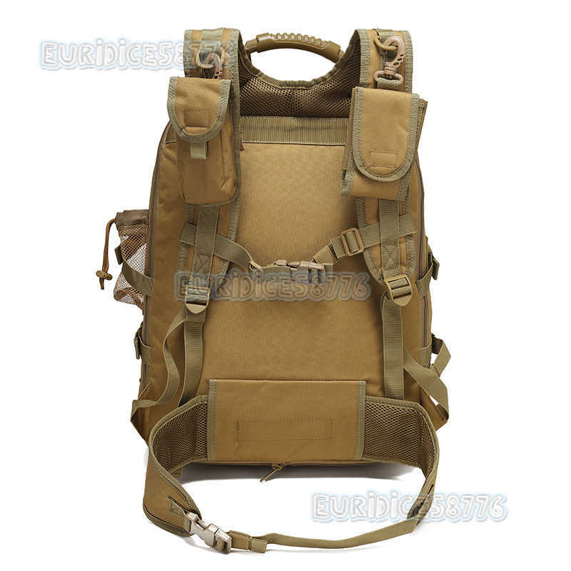 Book Tactical Camouflage Backpack Hiking Bag Outdoor Adventure Waterproof Leisure Luggage Bag Backpack H250811