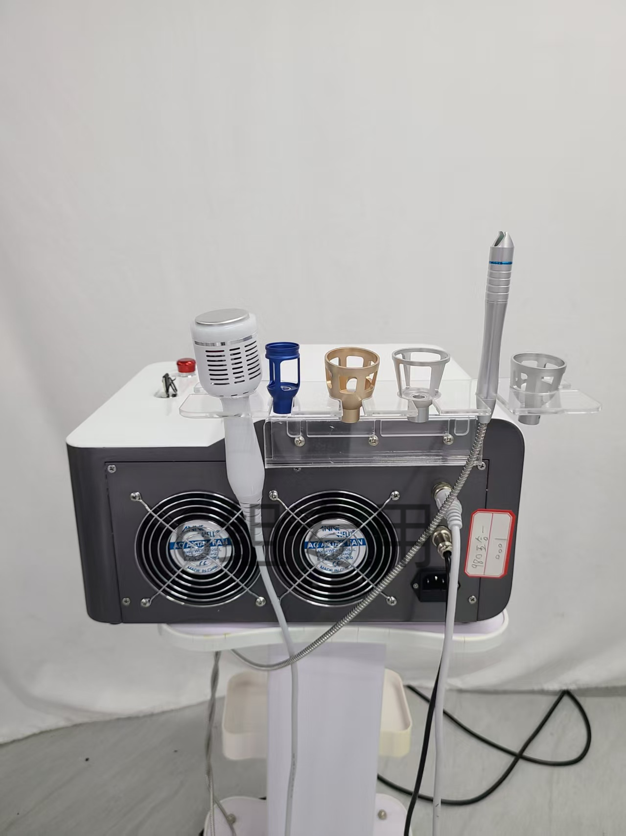 980nm Diode Laser Therapy Equipment For Red Blood Vessel Removal Nail Fungus Cure Eczema Care Skin Brightening and Cold Hammer Massage