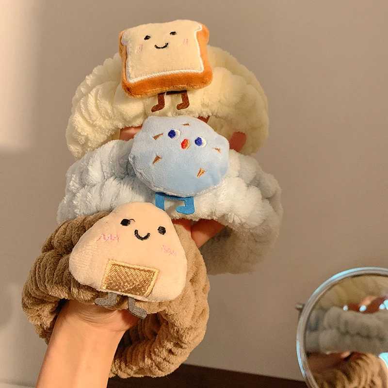 Spa Band Wristband for Washing Face Fleece Skincare Toast Hair Band Wrist Cuffs for Women Girls Makeup X250812