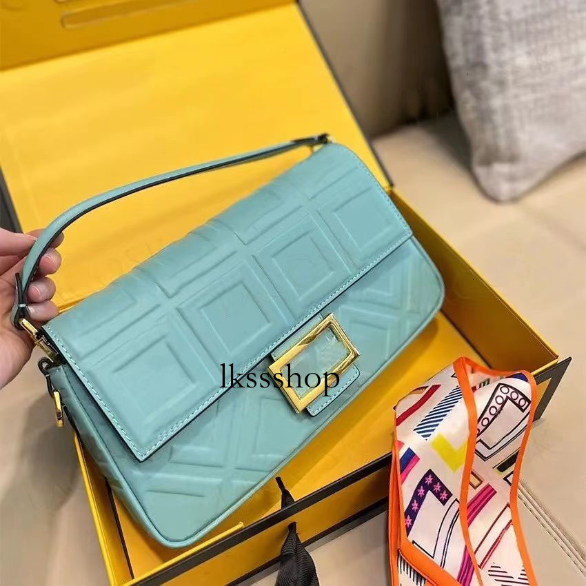 Designer Feenndinini baguette bag Fashion Women Crossbody Bags Brand Vintage Shoulder Canvas Messenger Bag Underarm Handbag Purse Wallet ab