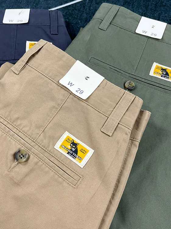 25SS Spring Summer Thin 100% Cotton Washed Pants for Men High Quality American Casual Tapered Straight Cleanfit Chino Trousers X250812