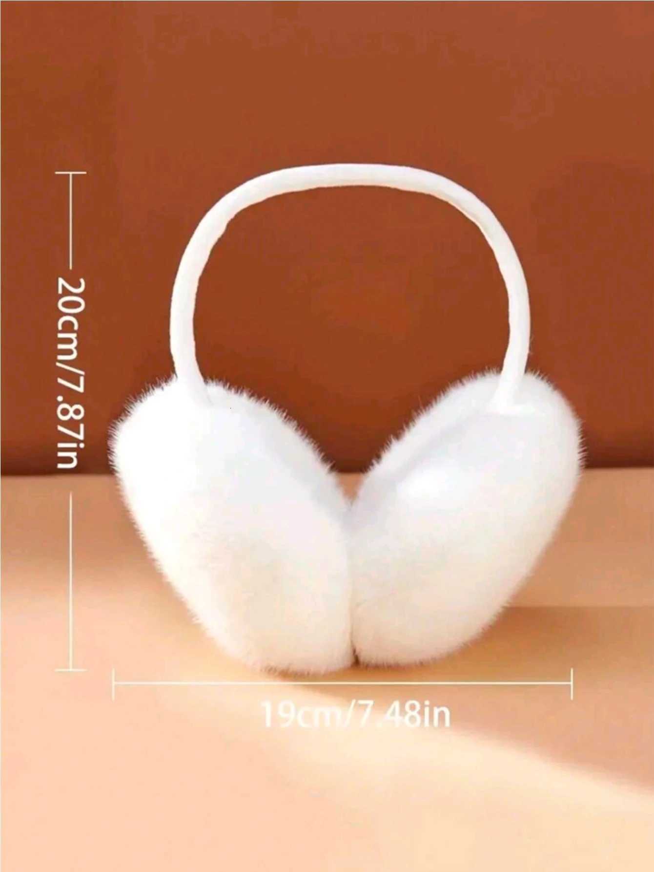 Warm Earmuffs for Women Thickened Fleece Winter Ear Warmers with Removable Washable Padding XJ250812