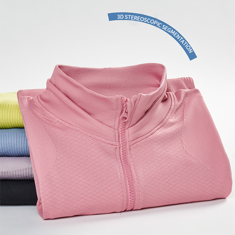 Slim clothes camouflage high waisted pants slimming women's fitness tops quick drying smooth and non slip thumb hole long sleeves with breathable