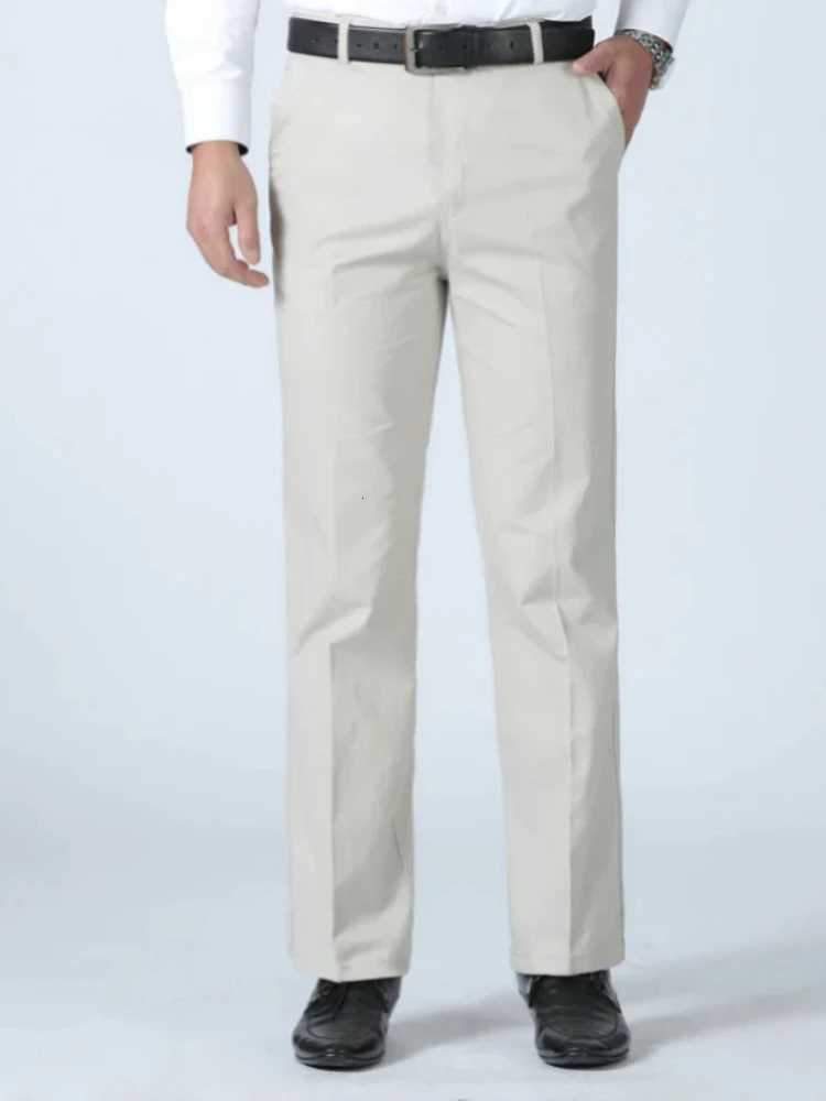 00% Cotton Summer Thin Suit Pants Mens Casual Autumn Thick Classic Business Fashion Stretch Trousers Male Brand Clothes KOACUS W250812