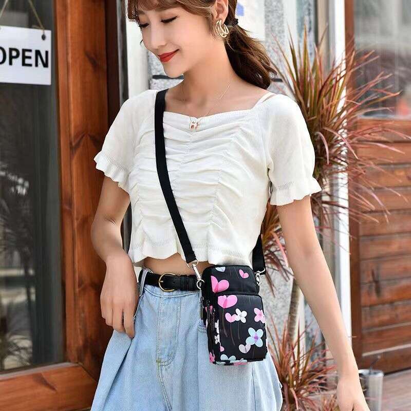 Crossbody for Women Mini Coin Purse Running Sports Wrist Bag Neck Hanging Phone Pouch Practical Lightweight Upgrade