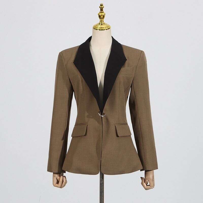 Fashionable Sophisticated Jacket For Women In The Spring Autumn Of 2025, With Elegant Temperament And A One Button