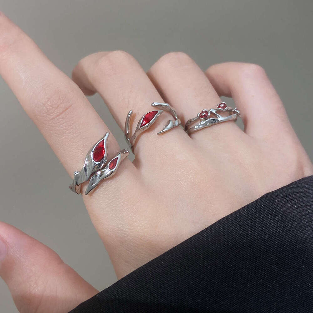 Gothic Punk Design High-End Adjustable Joint Ring Unisex